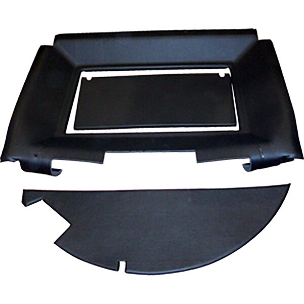 Aftermarket K64400 Black Headliner Kit Fits John Deere 2840 2940 3040 3140 4440 4630 + CAL50-0050 - main